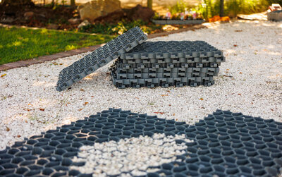 Grille gazon & gravier