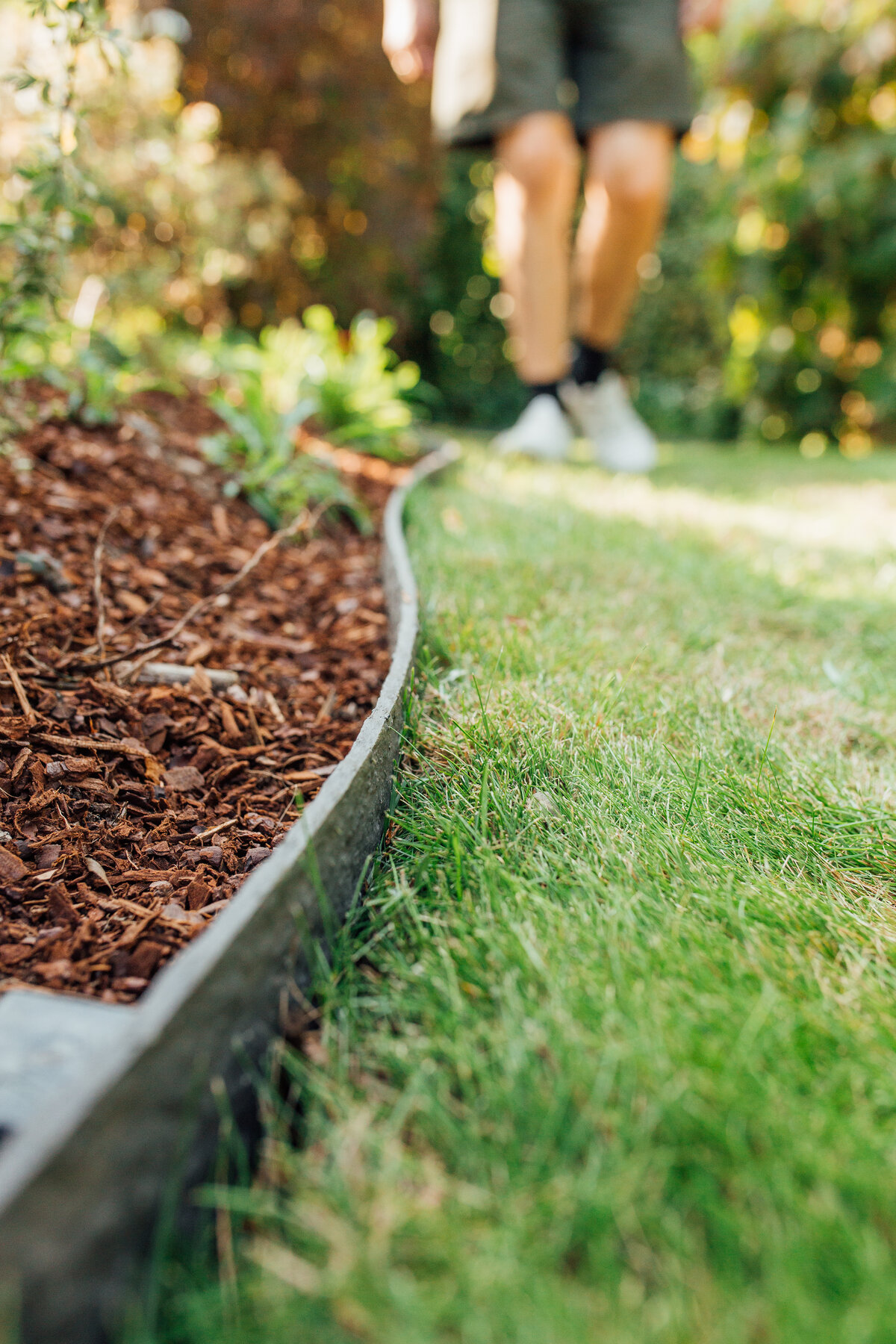 Ecoo Ecopic Erdspieße Für Ecolat Gartenkanten - 10 Stück, 38 Cm Grau, Aus Recyceltem PVC